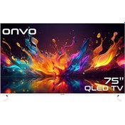 Resim 75OVF9001UQ Ultra HD 75" 190 Ekran Uydu Alıcılı Google Smart QLED TV Onvo