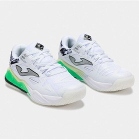 Resim Joma Spın 2502 Beyaz Siyah Tenis/padel Ayakkabısı Beyaz 