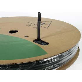 Resim EUROWEST 6MM Isı ile Daralan Siyah Makaron ( 100 Metre ) 