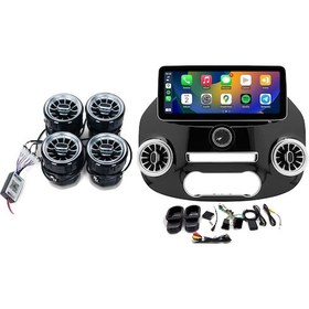 Resim Mercedes Vito Nbt 4 Petek Ambians 8gb Ram 128gb Hafıza Carplay Kamera Android Multimedya 12" 