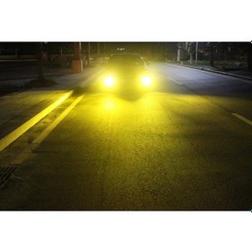 Resim Oto Far Ampülü Sarı Işık 12V H1 H3 H4 H7 2 Adet 