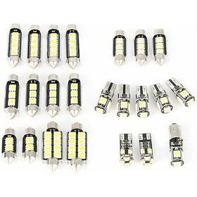 Resim Dofolink 23 Adet 5050 Smd Led Araç Içi Ampulleri - Gövde, Kapı, Plaka Işıkları - 6000k Beyaz Işık - Kolay Kurulum - 50.000 Saat Ömür 