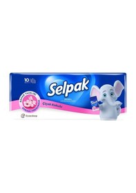 Resim Selpak Çiçek Kokulu Mendil 100'lü 10 10 