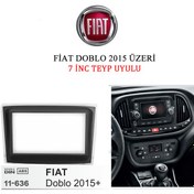 Resim Fiat Doblo 7 İnc Double Oto Teyp Çerçevesi 2015 Üzeri Uyumlu | Diğer Diğer
