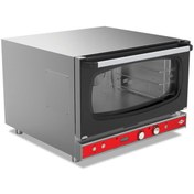 Resim Empero EMP.PFE4-U Konveksiyonel Patisserie Fırını (4-40x60 tepsi kapasiteli) - üstten açılır Konveksiyonlu Patisserie Fırınları (Elektrikli) - Termostatik sıcaklık kontrol ayarı. - Elektromek...