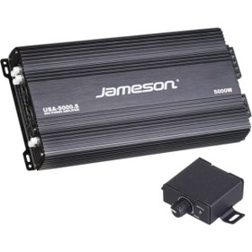 Resim Jameson 5 Kanal 130w X 4ch+350w Rms Bass Kontrollü Oto Amfi Usa-5000.5 