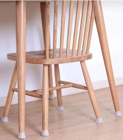 Resim Evora Masa Sandalye Ayak Koruyucu 24'lü Kaydırmaz Zemin Koruyucu Silikon Sehpa Koltuk Karyola Sabitleyici 