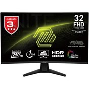 Resim MSI MAG 32C6X 31.5" 1920x1080 250Hz 1ms HDMI DP Curved Touch Adaptive Sync 1500R Gaming Monitör 