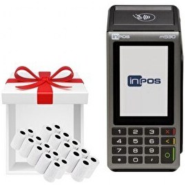 Resim inPOS M530 4G Yazar Kasa Pos - 20 Adet Rulo 