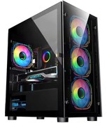 Resim IZOLY RX53 i5-4570 16GB 256GB SSD RX 580 8GB Oyuncu Masaüstü Bilgisayarı 