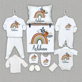 Resim Bebeqon Isme Özel 11'li Organik Hastane Çıkışı 