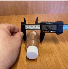Resim 100 Cc Plastik Sert Şişe - Beyaz Kapaklı- 100ml Şeffaf Plastik 