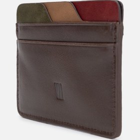 Resim Valmenti Unisex Hakiki Deri Kahverengi Kartlık VLM2757 - STD 