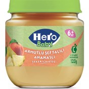 Resim HERO Baby Armutlu Şeftalili Ananaslı Kavanoz Maması 125g 