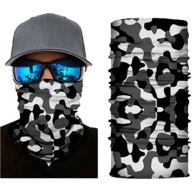 Resim Chaoduo Shop B Tarzı Multicam Camo Taktik Maske Boyun Körüğü Kapak Yüz Bandana Güneş Serin Askeri Bisiklet Avcılık Yürüyüş Kamp Tüp Eşarp Erkekler Kadınlar (Yurt Dışından) 