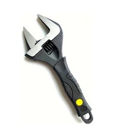 Resim Willowhaven 6" Endüstriyel Ayarlı İngiliz Anahtarı Siyah Ekstra Büyük Kısa Sap 