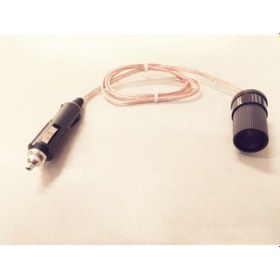 Resim 12 ve 24 Volt Uyumlu Araç Çakmaklık Uzatma Kablosu - 3 Metre 