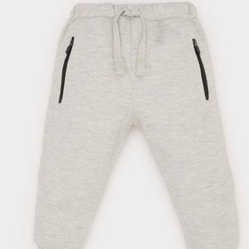 Resim DeFacto Erkek Bebek Beli Paçası Lastikli Pike Eşofman Altı E4908A525SPGR396 Gri 