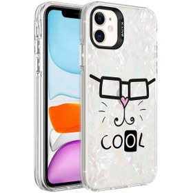 Resim minsun Apple iPhone 11 Kılıf Mermer Desenli Marbello Kapak 