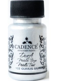 Resim 132 Gümüş Dora Metalik Boya 50Ml Cc N11.968 