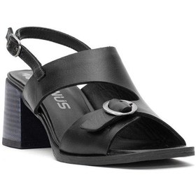 Resim Venüs 2510912y Kadın Deri Sandalet Siyah 