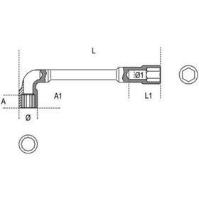 Resim Beta 932 Pipo Anahtar 20x20mm 