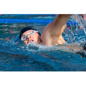 Resim Nabaiji Ayarlanabilir Buğu Yapmaz Yüzücü Gözlüğü Gri Çok Renkli 