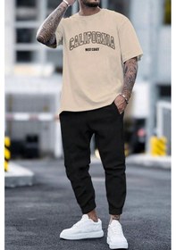 Resim Unisex California 2'li Eşofman Takımı Bej 