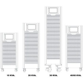 Resim 10 Kva Trifaze 3/3 Kesintisiz Güç Kaynağı Ups 