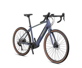 Resim Loop Potenza Gravel Elektrikli Bisiklet 2025 10 Vites 18.5 Inc - Mat Gri Yeşil Füme 