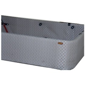 Resim Baza Başlık STANDART Silinir Kumaş Model Kapiton Metal Transmisyon Fırın Boya 90*190 cm El Yapım 