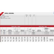 Resim Güneş Sibop Takımı 4021 4022 In 8 Ex 8 Corsa Astra 1.7 Tdı-16v Eng.y17dt-16v KNO-GÜNEŞ-4021-4022 