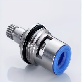 Resim 304 Paslanmaz Çelik Musluk Valfi - Tekli Soğuk Seramik Diskli Mühür, Sızdırmaz Hızlı Açma Açı Valfi, Metalik Yüzey, Güvenilir Performans, Ev Geliştirme İçin 