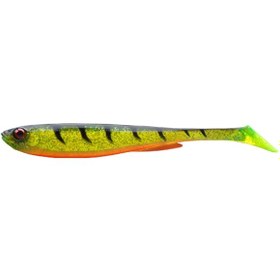 Resim Daiwa Prorex Slim Shady 10,5cm 8gr Tekli Silikon Yem Renk : Ghost Fire Tiger 