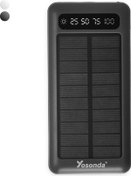 Resim Yosonda A79 20000 mAh Solar Şarj Özellikli 4 İn1 Ekranlı Powerbank 