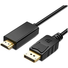 Resim Displayport To HDMI Dp Dönüştürücü Kablo Altın Uçlu 1.8 M 