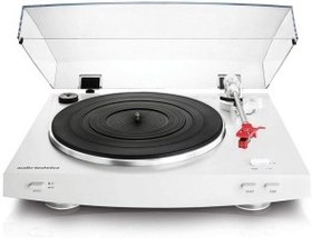 Resim Audio-Technica AT-LP3WH Tam Otomatik Pikap Turntable (Beyaz) 