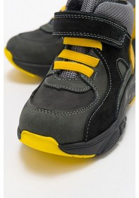 Resim Mnpc Erkek Çocuk Gri-sarı Hakiki Deri Suya Dayanıklı Anatomik Günlük Bot 25k4b11071434 Gri-sarı 