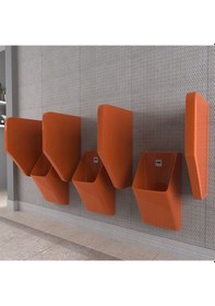 Resim Lucco Loop 45 CM Pisuvar Ara Bölme Turuncu 