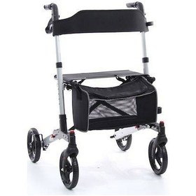 Resim Rollatör Tekerlekli Walker Yürüteç 