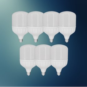 Resim Huzur Elektrik Chn 7'li Paket 40w Büyük Boy 6500K Beyaz Işık E27 Led Tasarruflu Ampül 