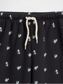Resim GAP Kız Çocuk Siyah VintageSoft Relaxed Jogger Eşofman Altı 