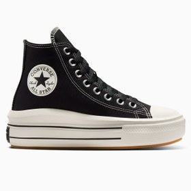 Resim Converse Chuck Taylor All Star Move Kadın Siyah Günlük Ayakkabı Kadın LS AYAKKABI A12585C 
