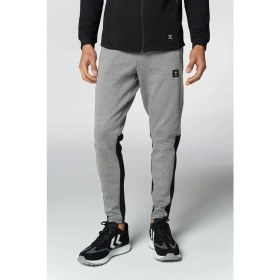 Resim Hummel T-Tropper Tapered Erkek Gri Eşofman Altı 
