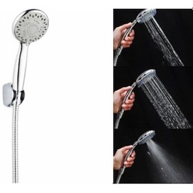 Resim Isra Yudum Mafsallı Duş Seti Duş Başlığı Spiral Hortum Duş Seti 