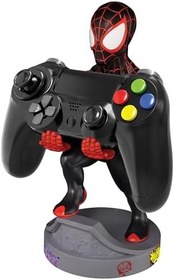 Resim Exquisite Gaming Cable Guy - Marvel Spiderverse: Miles Morales Spiderman - Şarj Kontrol Cihazı ve Cihaz Tutucu - Oyuncak - Xbox 360 