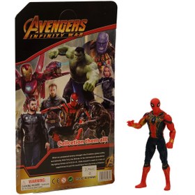 Resim Can Ali Toys 2019 Infiniti War, Union Legend Işıklı Avengers,örümcek Adam 17cm 