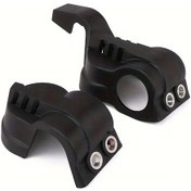 Resim Hightower Jfg Racıng Siyah Off-road Motosiklet Çerçeve Koruyucu Kılıf Abs Dayanıklı 