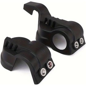 Resim Hightower Jfg Racıng Siyah Off-road Motosiklet Çerçeve Koruyucu Kılıf Abs Dayanıklı 