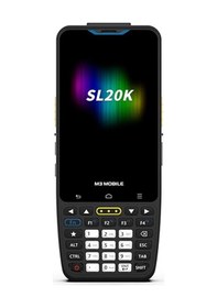 Resim M3 Mobıle Sl20k X/w 2d Karekod Andr.13 4gb/64gb 13mp Wıfı+bluet. 4" Tuşlu Ekran El Terminali Kılıf+ 
